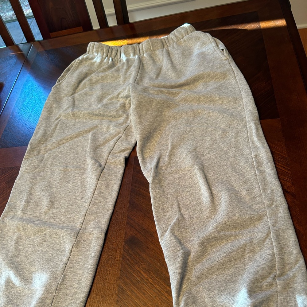 Brandy Melville, light gray joggers